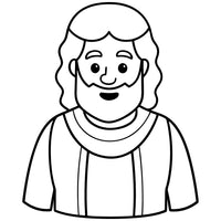 Old Testament Biblical Character Colouring Templates