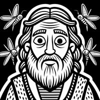 Old Testament Biblical Character Colouring Templates