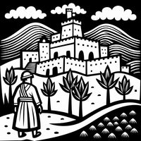 Old Testament Biblical Character Colouring Templates