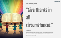 GFG Curriculum- Grade 2 -Term 1 – Week 1 - Jesus Heals
