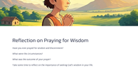 The Wisdom of King Solomon - 1 Kings 3
