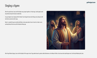 GFG Curriculum- Grade 2 -Term 1 – Week 7 - Last Supper and Gethsemane