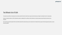 GFG Curriculum- Grade 4 -Term 1 – Week 4 - Abraham Obeys God