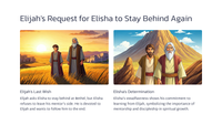 Elijah's Final Journey: 2 Kings 2