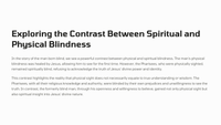 John 9:1-41 - The Man Born Blind