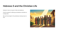 Hebrews 5: A Study of Christ's Priesthood