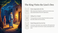 Daniël 6 - Geloof in die Leeukuil 