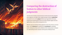 The Destruction of Sodom and Gomorrah: A Lesson from Genesis 19