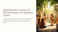 Deuteronomy 5: A Study of God's Commandments