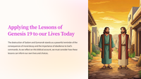 The Destruction of Sodom and Gomorrah: A Lesson from Genesis 19