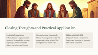 1 Thessalonians 5: Watchfulness and Preparedness