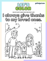 Affirmations from God - A Coloring Book of Gratitude & Praise