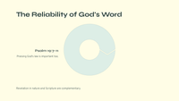 The Heavens Declare: Exploring Psalm 19:1