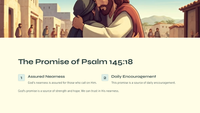 The Lord is Near: Exploring Psalm 145:18