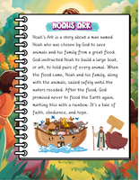 Bible Heroes Coloring Adventure - Noahs Ark Story and Activities