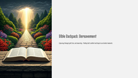 Bible Backpack -  Bereavement – Finding God’s Comfort in Grief