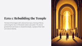 Esra 1: Herbou die tempel 