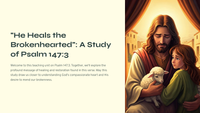 "He Heals the Brokenhearted": A Study of Psalm 147:3