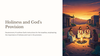Deuteronomy 14 -Holiness and God's Provision