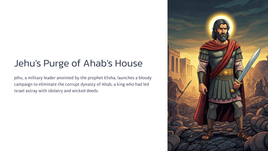 2 Konings 10 -Jehu se suiwering van Agab se huis 