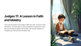 Rigters 17: 'n Les in geloof en afgodery