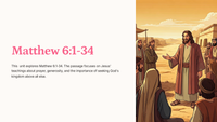 Matteus 6:1-34 