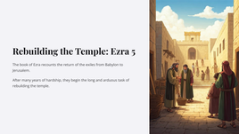 Herbou die tempel: Esra 5 