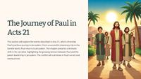 Die reis van Paulus in Handelinge 21 