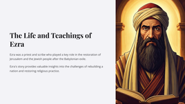 Die lewe en leringe van Esra 8 