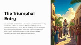 Markus 11 - Die triomfantlike toetrede 