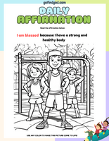 Affirmations from God - A Coloring Book of Gratitude & Praise