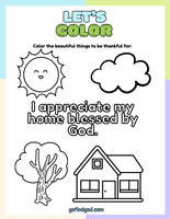 Affirmations from God - A Coloring Book of Gratitude & Praise