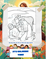 Bible Heroes Coloring Adventure - Good Samaritan -Story and Activities
