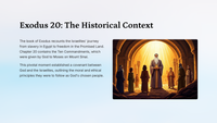 Exodus 20 - The Ten Commandments: A Blueprint for Righteous Living
