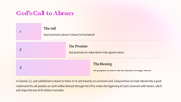 Genesis 12 - From Ur to Canaan: The Story of God's Covenant with Abram