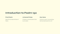 Psalm 150:6 - Let Everything That Has Breath Praise the Lord