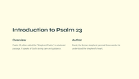 He Restores My Soul: Exploring Psalm 23:3