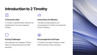 Faithful Endurance: A Study of 2 Timothy 2