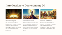 Deuteronomium 20 - God se leiding vir oorlog 