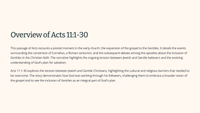 Acts 11 - The Gospel Spreads to the Gentiles