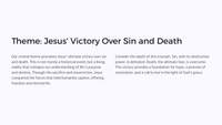 Easter Unit Lesson 7: The Resurrection - Victory Over Death
