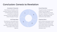 Easter Unit Lesson 1; Setting the Stage Gods Redemption Plan
