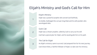 Elijah's Final Journey: 2 Kings 2