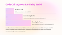 Genesis 35: Jacob Settles in Canaan