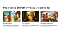 The Teachings of Hebrews 13
