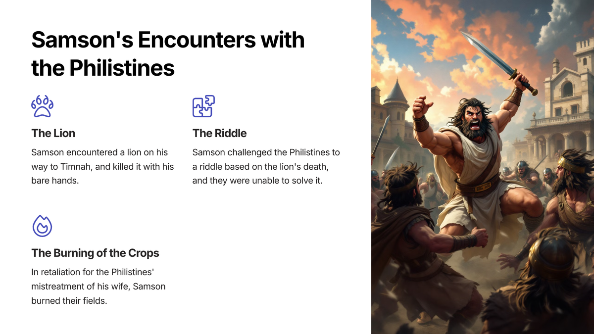 Judges 16 -Samson: The Mighty Judge| gofindgod.com