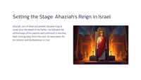 2 Kings 1: The Judgment of Ahaziah