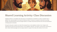 Deuteronomy 11: A Teaching Unit