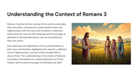 The Book of Romans: Chapter 3