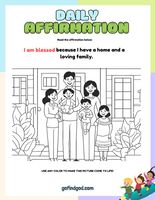 Affirmations from God - A Coloring Book of Gratitude & Praise
